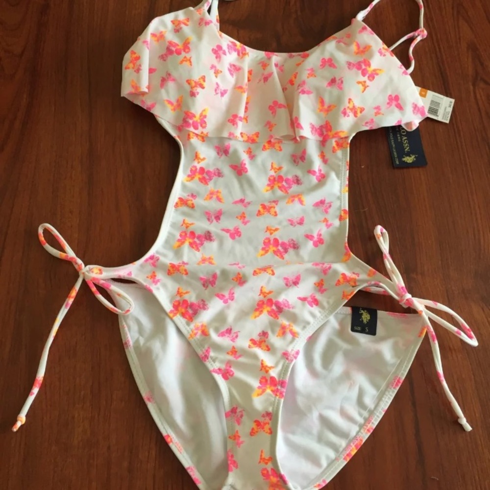 White Monokini